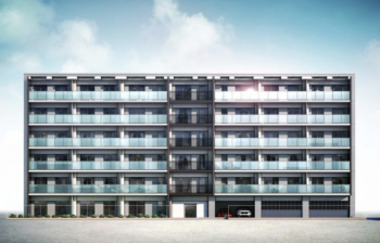 ベルドゥムール草加金明通り　外観完成予想CG