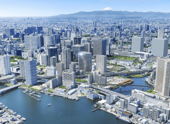 リビオタワー品川　周辺写真CG合成