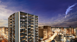 レーベン盛岡中央通 the lead　外観完成予想図2