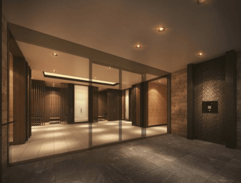 ファイル:エイルマンション箱崎公園 エントエランスホール完成予想図.png