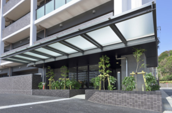 サンクレイドル菊川　エントランスアプローチ