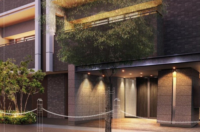 ファイル:サーパス倉敷駅西レジデンス エントランスアプローチ完成予想CG.png