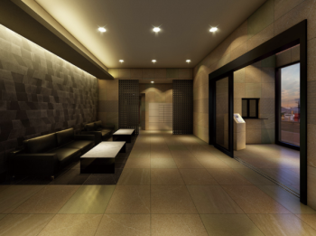 ビバシティ長崎ミッドマークスクエア　エントランスホール完成予想図