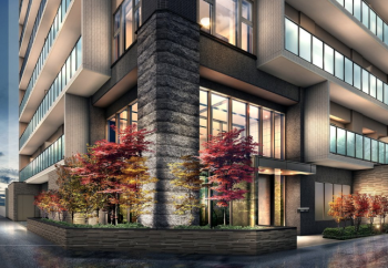 ブランズ札幌南7条　エントランスアプローチ完成予想CG