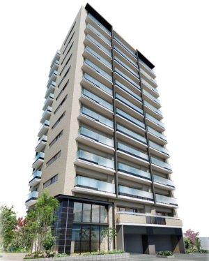 プラウド天王寺勝山　外観完成予想図