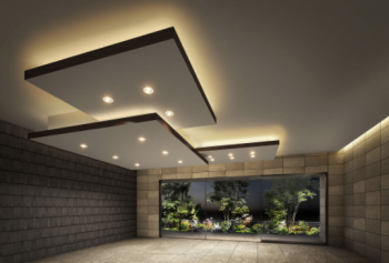 エステムコート南堀江IV レイズ　エントランスホール完成予想CG