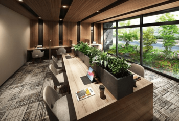 オープンレジデンシアナゴヤドーム前矢田　コアワークスペース完成予想図