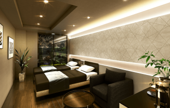 ハイムスイート朝霞　GUEST ROOM完成予想CG