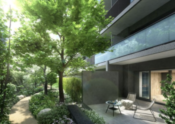 ミラツカプロジェクト（仮称）　プロムナード完成予想CG