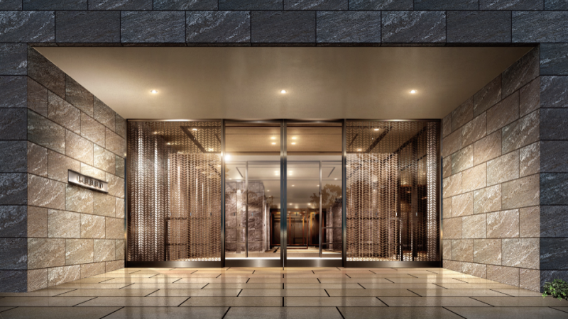 ファイル:レーベン富山総曲輪MID ARCH エントランス完成予想CG.png