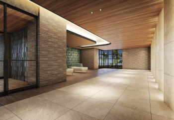 ヴェリテ東岸和田駅前　エントエランスホール完成予想図