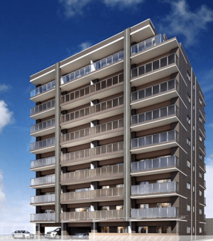 アドグランデ長町南　外観完成予想図