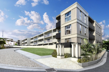 ウィングシャトー真地ヒルズ　外観完成予想図