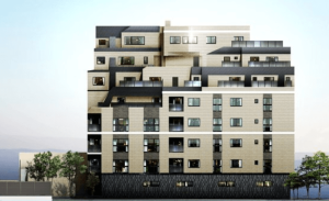 オープンレジデンシア品川中延ステーションフロント　外観完成予想図2