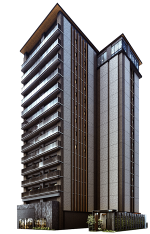 クレヴィア両国 国技館通り　外観完成予想CG