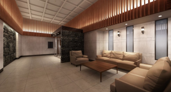 ザ・パークハウス 本厚木タワー　 エントランスラウンジ完成予想CG