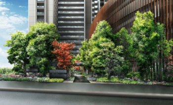 バンベール知立ザ・マーク　エントランスファサード完成予想図