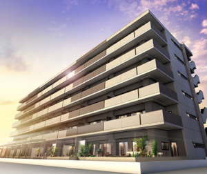 アルファステイツ門田屋敷　外観完成予想CG