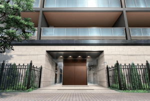 エクセレントシティ千葉中央ステーションフロント　エントランス完成予想CG