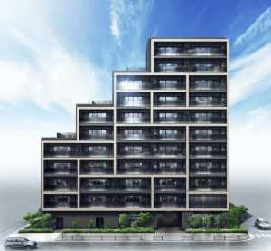 オープンレジデンシアナゴヤドーム前矢田　外観完成予想図2