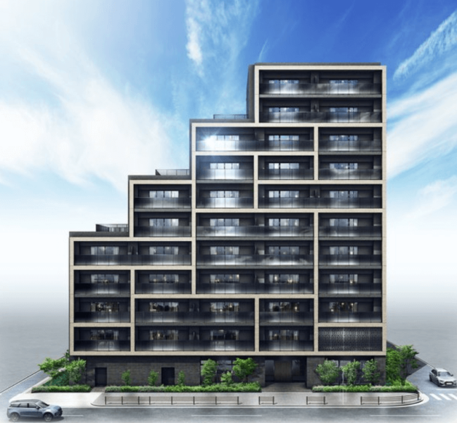 ファイル:オープンレジデンシアナゴヤドーム前矢田 外観完成予想図2.png