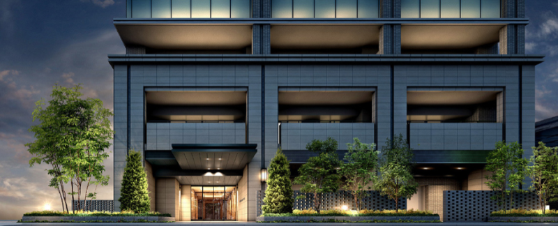 ファイル:カサーレ阿倍野クラシア エントランスアプローチ完成予想CG.png