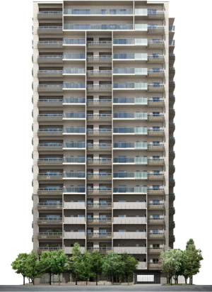 ザ・パークハウス 天神今泉　外観完成予想CG