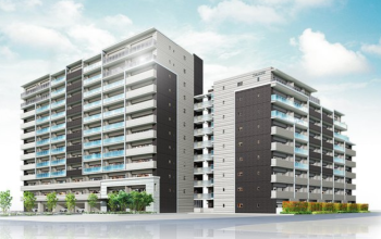 ディモア城東シティ　外観完成予想図