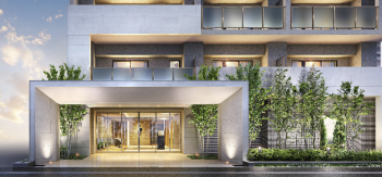 デュオヴェール札幌北大前グレイス　エントランスアプローチ完成予想図