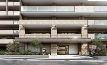 パデシオン長岡京 -西山天王山駅前-　エントランスアプローチ完成予想図