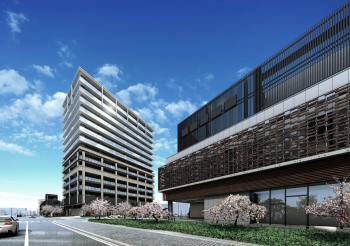 レーベン古川project　外観完成予想図2