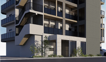 アクロス箱崎宮前レイスマート　エントエランスアプローチ完成予想図