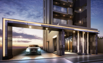 オープンレジデンシア金山est　エントランスアプローチ完成予想図