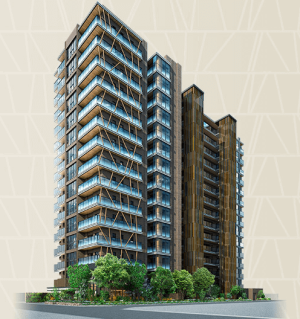 プラウド一番町一丁目　外観完成予想図3