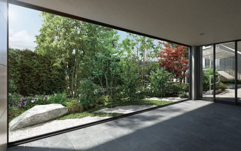 プレシス熊谷末広　エレベーターホール完成予想図