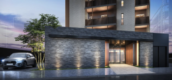 ポレスター西新　エントエランスアプローチ完成予想図