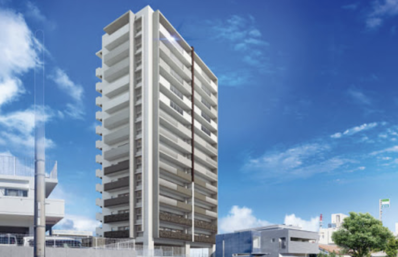 ファイル:レーヴ牧港一丁目 外観完成予想図.png