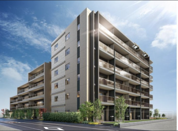 エクセレントシティ久米川ステーションサイド　外観完成予想図