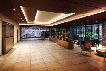 ザ・グランアルト札幌　苗穂ステーションタワー　2階エントランスホール完成予想図