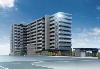 ピアッツァコート南八木　外観完成予想図2