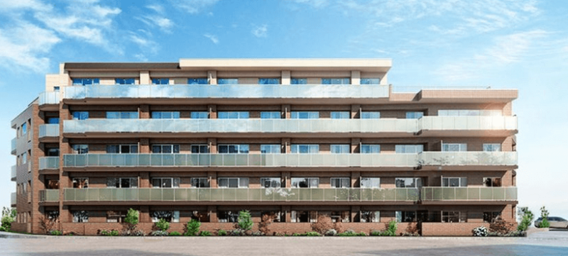 ファイル:ミオカステーロ京王稲田堤II 外観完成予想図.png