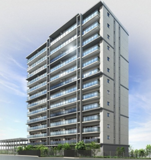 レ・ジェイド寝屋川公園　外観完成予想図2