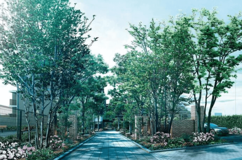 ファイル:ヴィークステージ船橋薬園台ソライエ アプローチゲート完成予想図.png