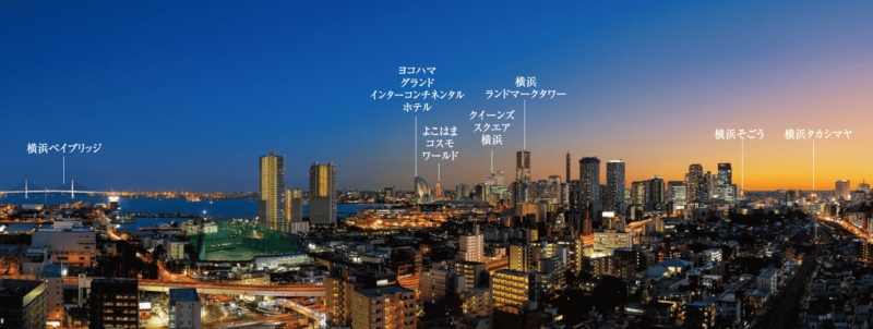 ファイル:Brillia（ブリリア）Tower 横浜 東神奈川 眺望（NIGHT）.png