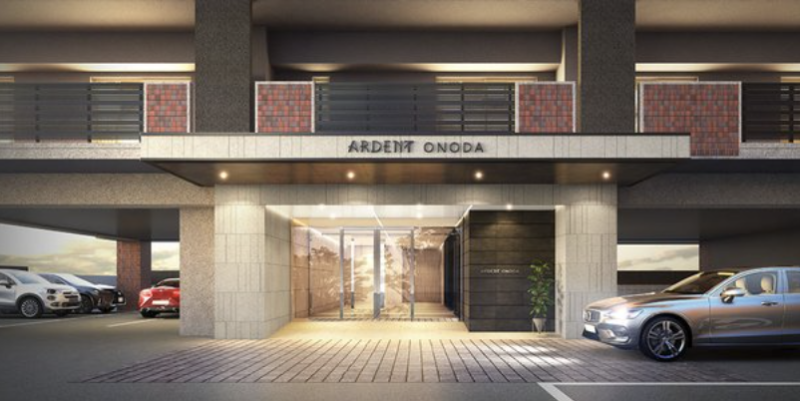 ファイル:アーデント小野田 エントランスアプローチ完成予想CG.png