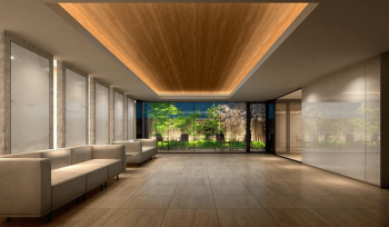 アールブラン武蔵新城　エントエランスホール完成予想図