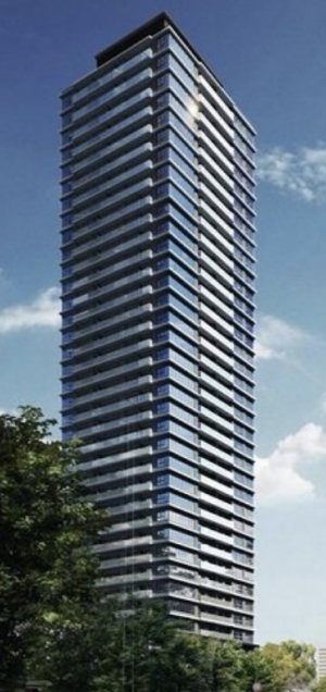 グランドメゾン上町一丁目タワー外観完成予想図