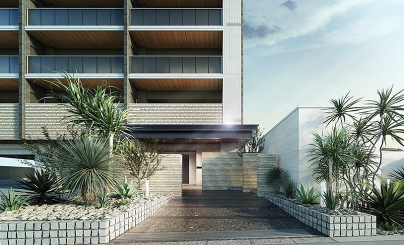 ファイル:ソシオ海老園 エントエランスアプローチ完成予想図.png