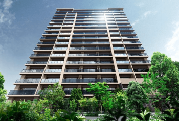 デュオヒルズ長野権堂　外観完成予想図1