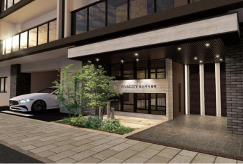 ビバシティ南山手七番館 Plaisir　エントエランスアプローチ完成予想図